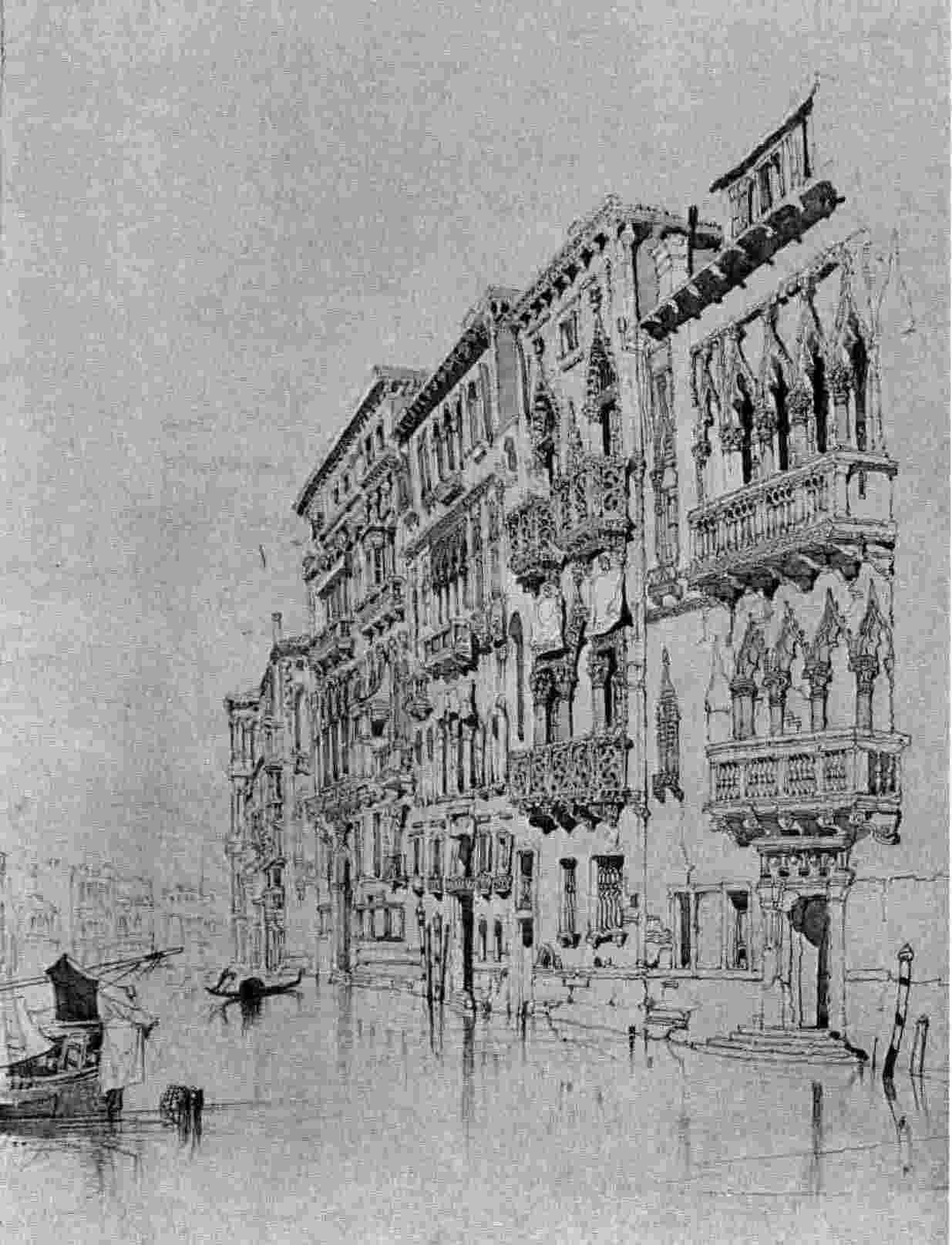 early Ruskin drawing